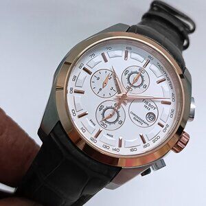 NEW STOCK - TISSOT Swiss Chronograph Tachymeter Quartz Men's Formal Wristwatch